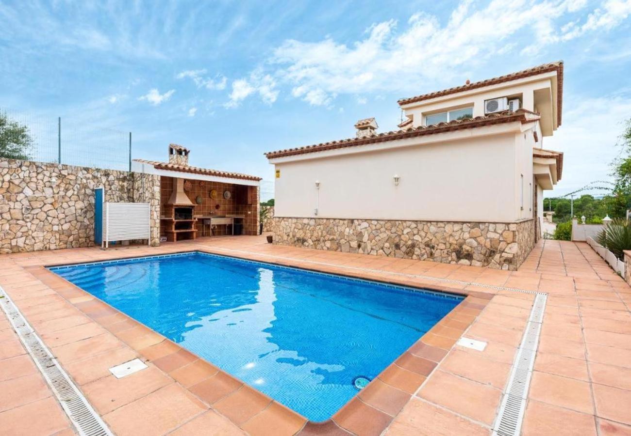 Catalunya Casas Tranquil Paradise, Private Pool And Only 200 Meters To Beach! L'Ampolla Exteriör bild